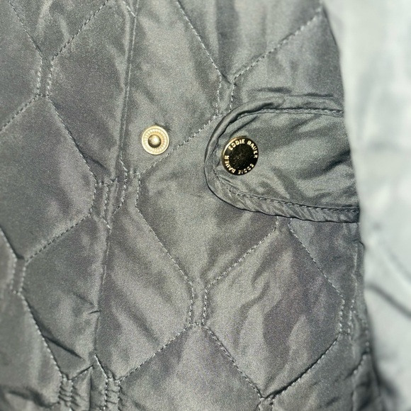 Women's Quilted Jacket‎ - Black - Picture 7 of 8